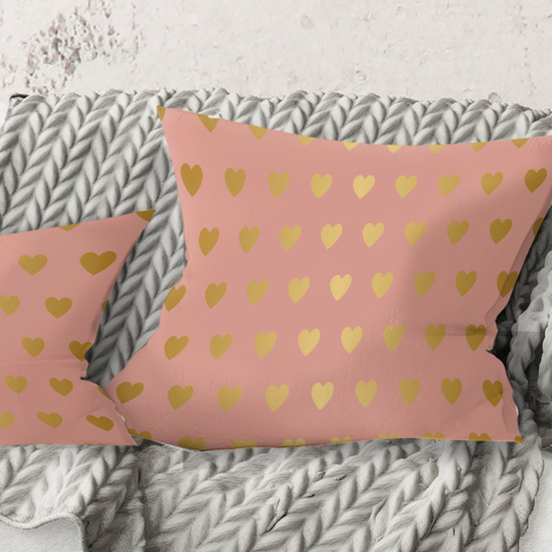 Coussin Gold, 18 po x 18 po