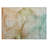 2' X 3' Teal Abstract Washable Non Skid Indoor Outdoor Area Rug