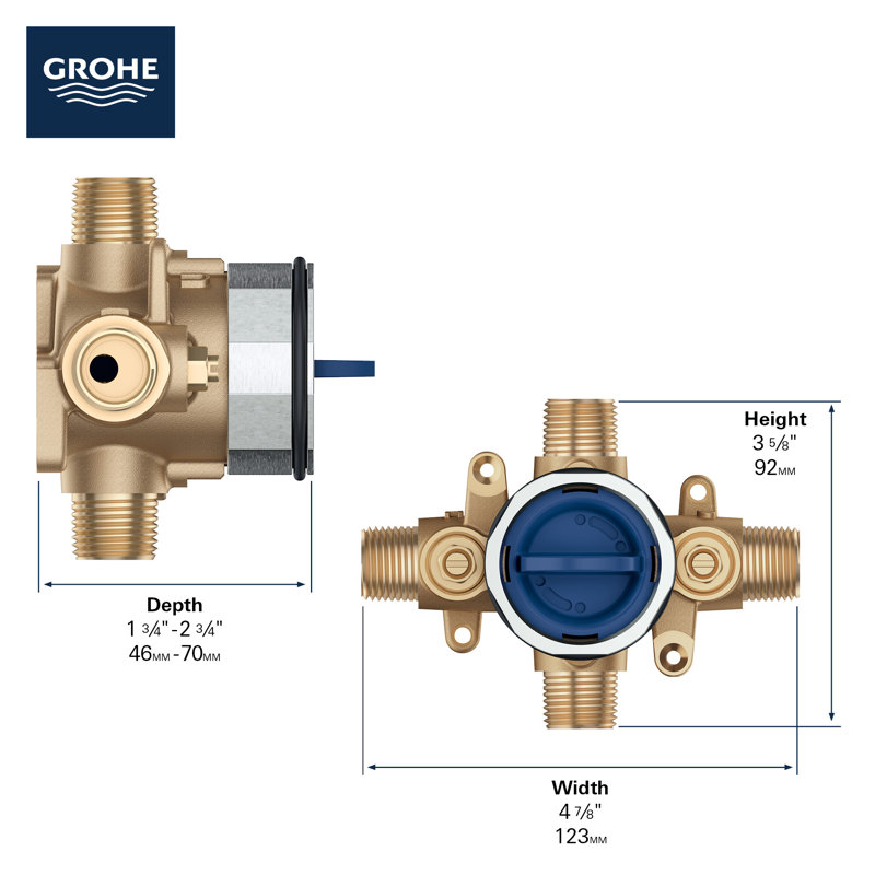 Grohsafe Pressure Balance Valve