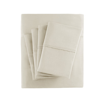 Ensemble de draps en mélange de coton 800 fils