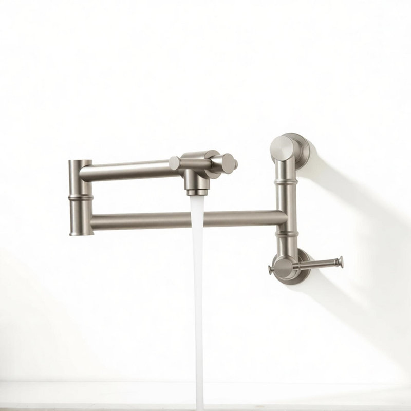 Robinet de cuisine Interbath, Nickel brossé