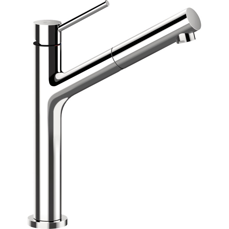 Dion Puro High Pressure Single Lever Monobloc Tap, Chrome