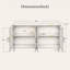 Buffet moderne avec tablettes de rangement ajustables-613060582