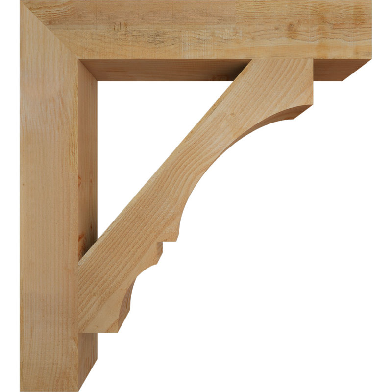 Support de bloc Balboa, L 6 po x P 36 po x H 40 po, Sapin Douglas scié brut