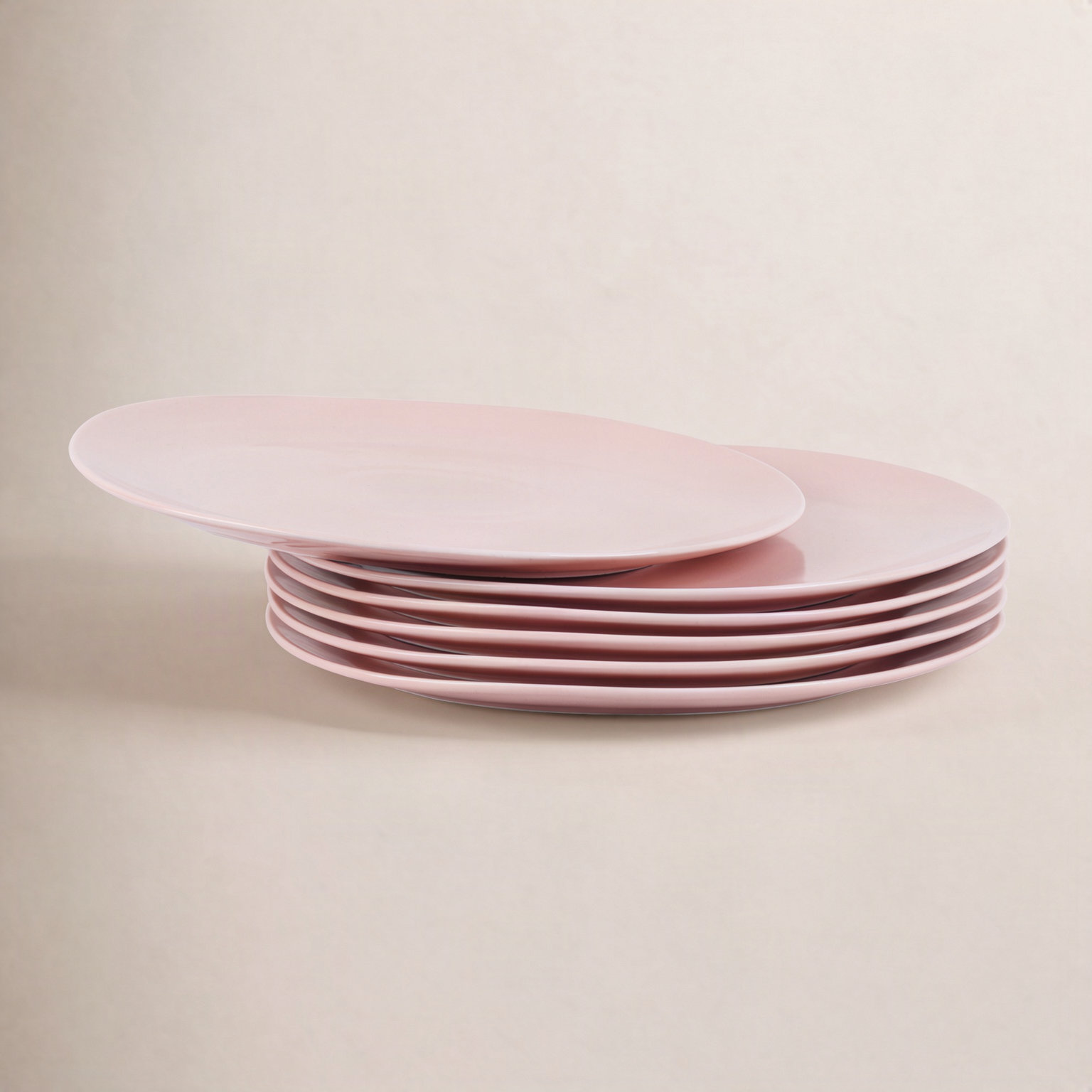 Delilah 11" Porcelain Dinner Plate, Blush