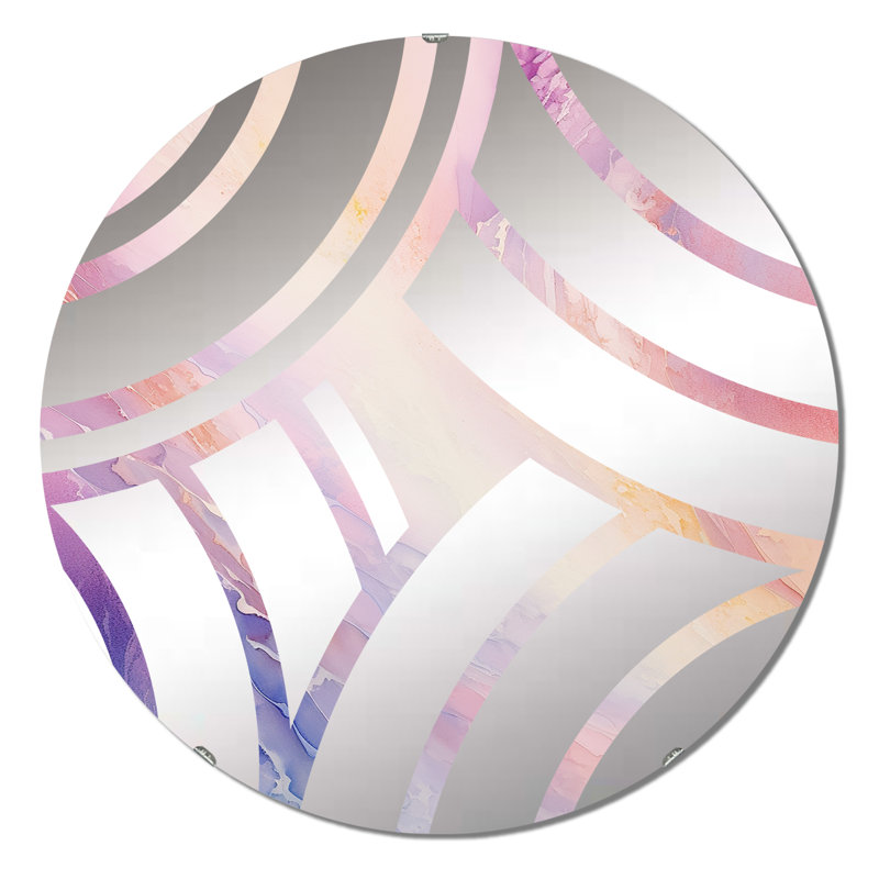 Miroir décoratif Chimal, 23,6 po x 23,6 po