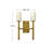 2-Light Armed Sconce-589199206