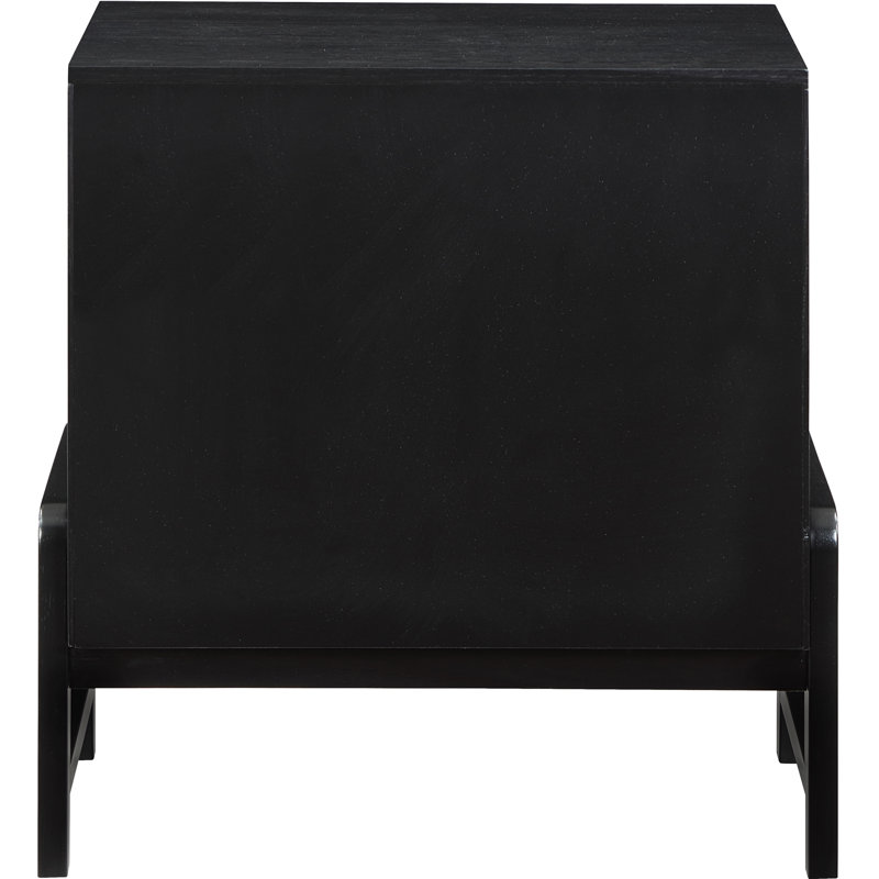 Table de chevet Kaya, Noir