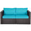 Chaise de patio avec coussins Ariyeh-740628320