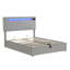 Metal Ottoman Storage Bed