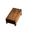 Table basse à plateau relevable en bois massif de manguier brun American Traditional