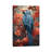 Parrot With Flowers by David Loblaw - Gallery-Wrapped Canvas Giclée on Canvas-1762261330-1762261359