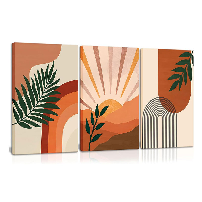 3 Piece Wrapped Canvas Set
