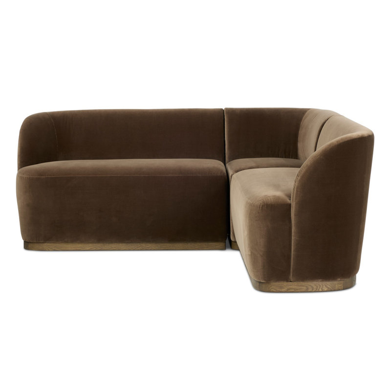 Banquette Bergues en L 76, H 31,5 po x l 76 po x P 76 po, Oui
