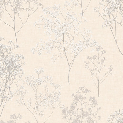 Cranbrook Queen Anne's Lace 33' x 20.5" Wallpaper Roll