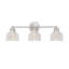 Luminaire suspendu 3 lumières Merilian en nickel brossé Meridian-2116220878