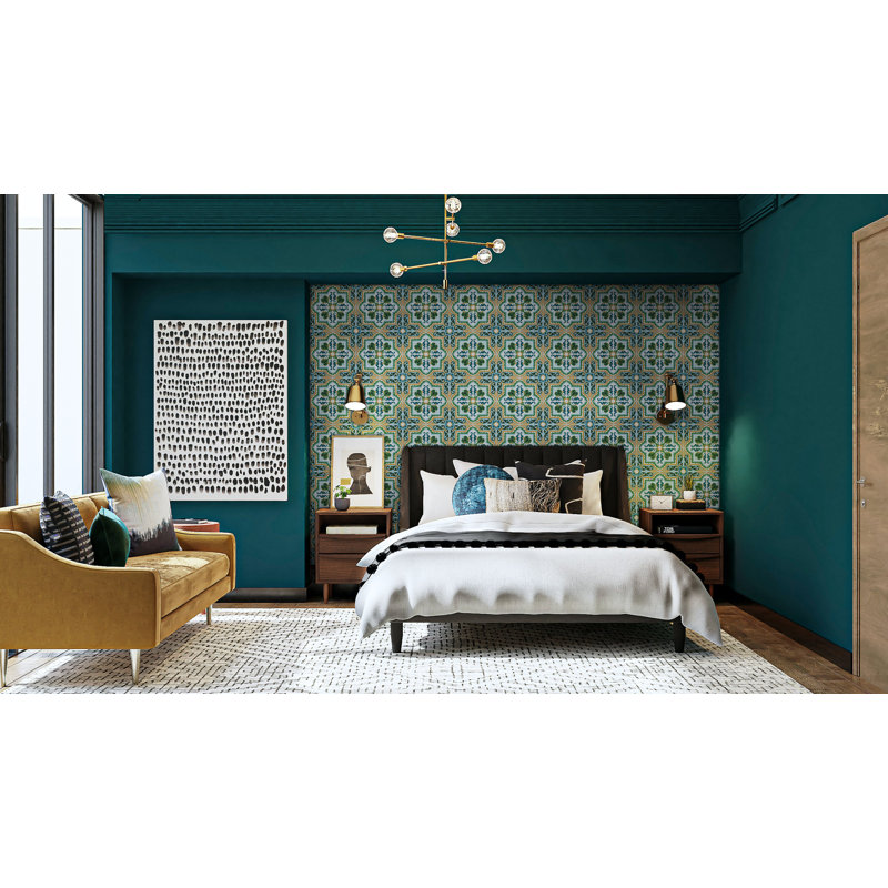 8" x 8" Cement Patterned Wall & Floor Tile
