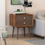 Table de chevet 2 tiroirs Kistin