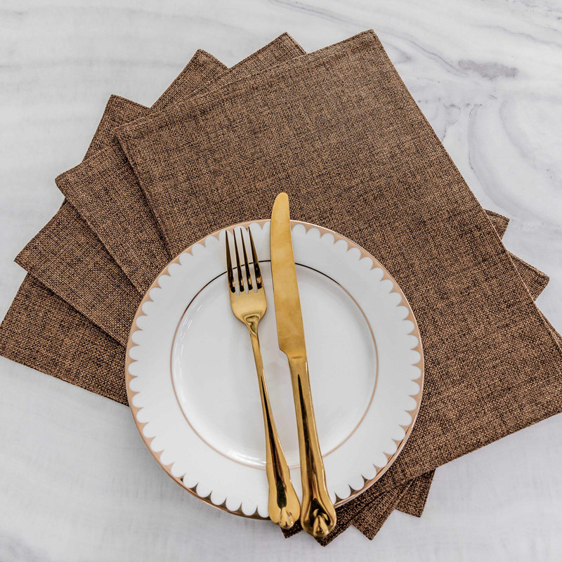 Polyester Placemat, Brown