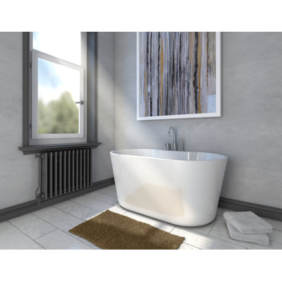 Cambie 56'' x 31.4'' Soaking Acrylic Bathtub
