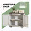 Storage Cabinet with Shelf