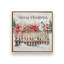 «Merry Christmas Fence» par Nicole DeCamp, reproduction d'art-322331171-322331170-322331180