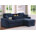 Blue Chenille