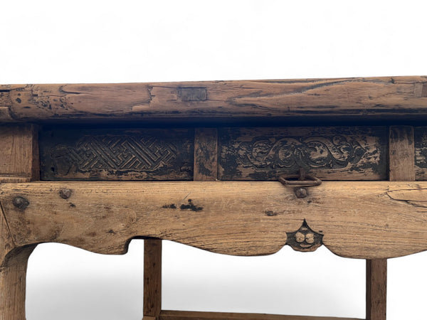Square Solid Wood Dining Table