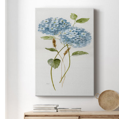 Petite Hortensia bleue II Petite Hydrangea bleue II par - Peinture sur