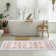 Fantauzzi Washable Floral Indoor Rug