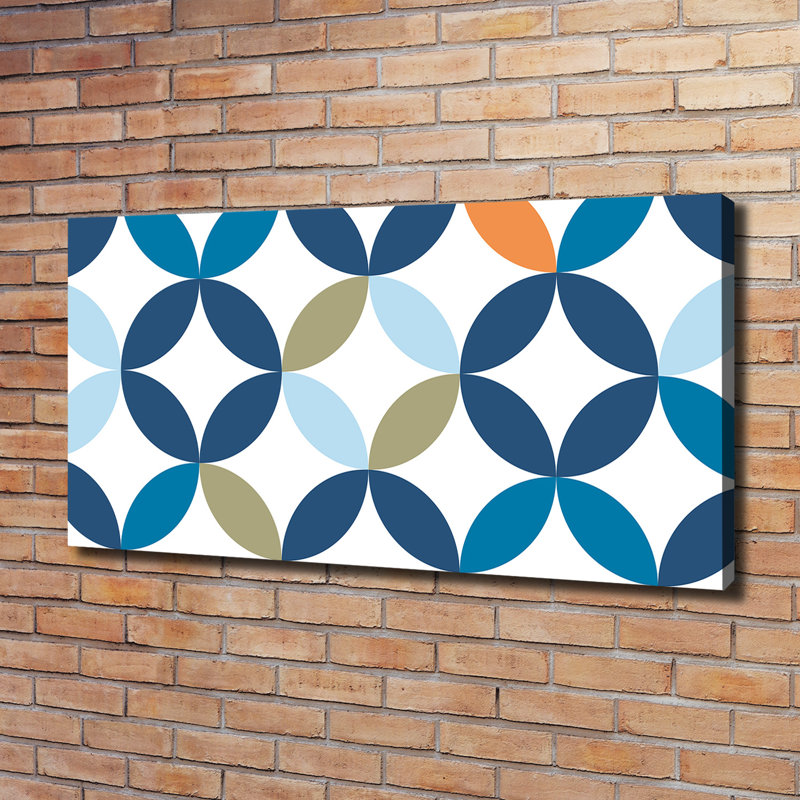 Geometric Background - Wrapped Canvas Print