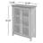 Yarissa Freestanding 2-Door Accent Storage Cabinet