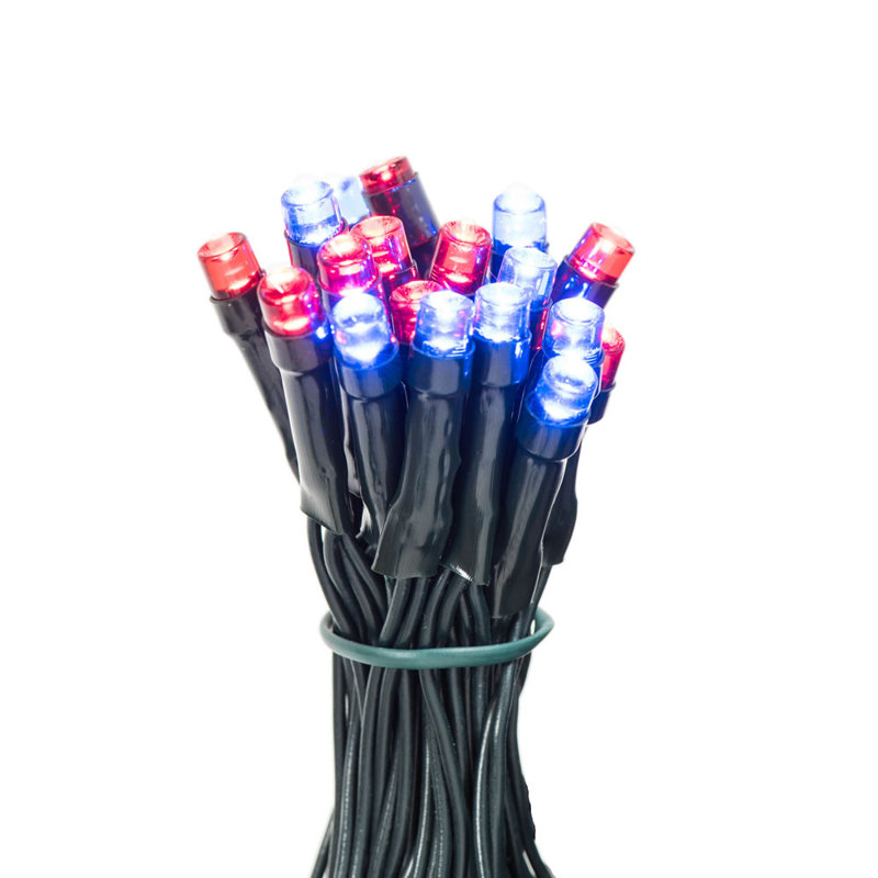 Guirlande de lumières de 180 po Hadmuthe, Multicolore, 35