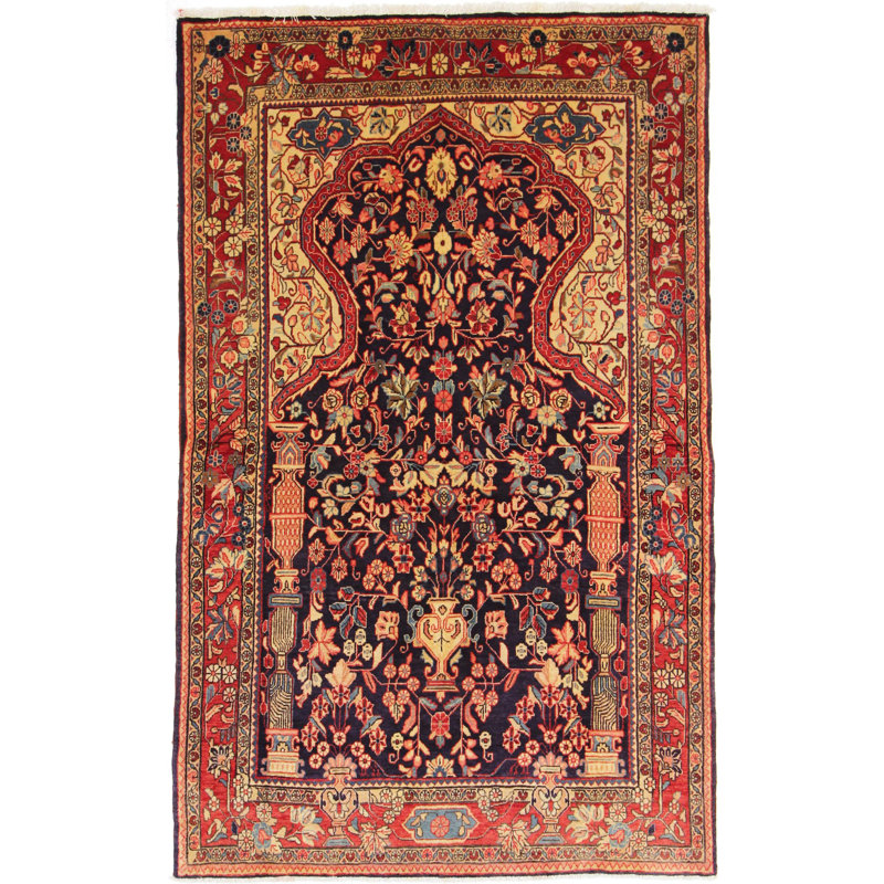 Runner Cara Oriental Hand Woven 33cm X 209cm Area Rug