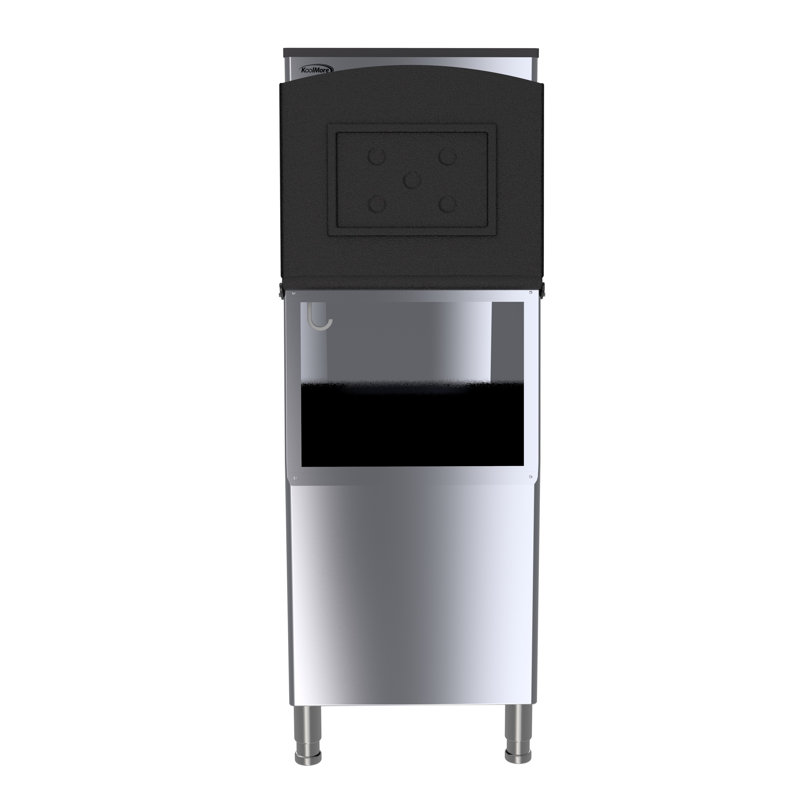 26 po 316 lb Machine à glaçons autoportante refroidie à l'air avec bac en acier inoxydable