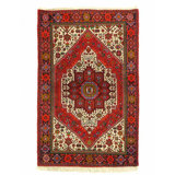 Desdamona One-of-a-Kind Rectangle 2'6'' X 4'1'' Hand Knotted Area Rug