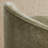 Small Chenille Upholstered Barrel Swivel Chair With Hidden Casters-527653652