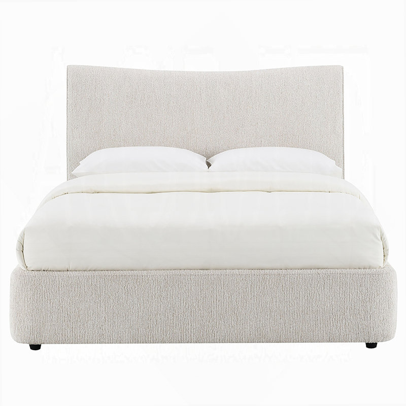 Lit plateforme, lit tapissier, Grand lit