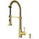 Edison 19 H 1-handle Pull-Down 2-Function Sprayer Kitchen Faucet and Soap Dispenser