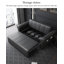 Canapé de salon extensible en cuir ciré American Country Style-509249138