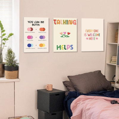 3 Piece Wrapped Canvas Print