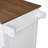 39.3" Farmhouse Kitchen Island With Drop Leaf-953890826