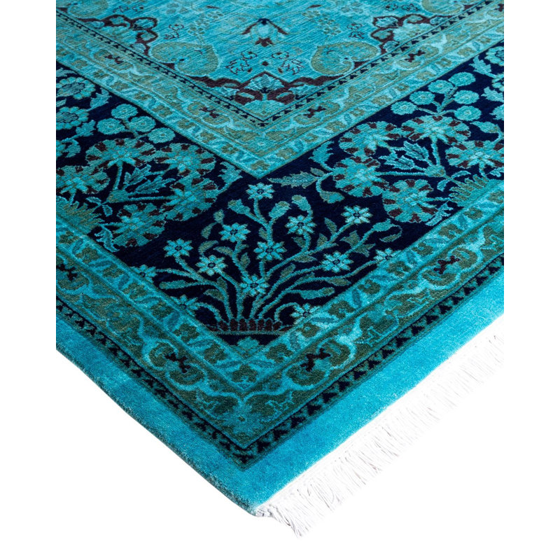 Tapis unique en laine 8 pi 1 po x 10 pi 2 po Zyking