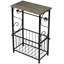 Aloka Metal Bathroom Shelves