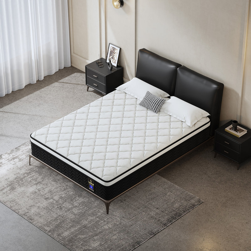 Sleep 12"/14” Hybrid Memory Foam Mattress, 12", Queen