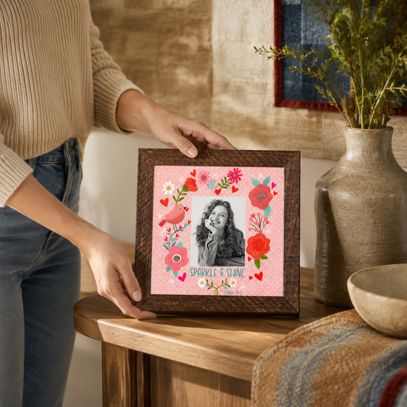 Photo Frame Sparkle & Shine Psalm 29:11