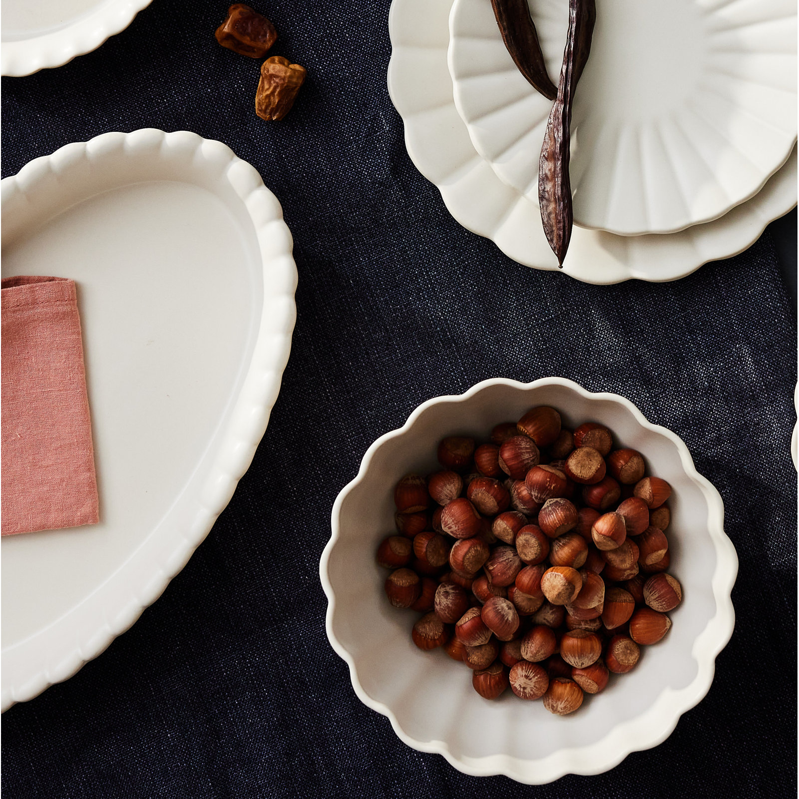 ED Ellen DeGeneres Lafayette Stoneware Cereal Bowl, White