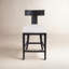 Tabouret de comptoir 26 po Yasmina-2043964523