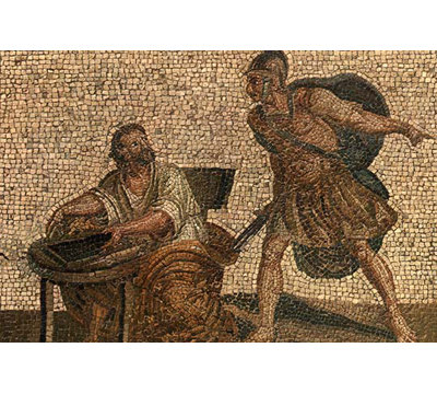 " Death Of Archimedes Mosaic "