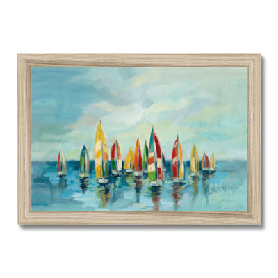 Regatta by Silvia Vassileva - Painting